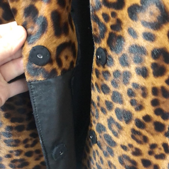 Rag & Bone Sigrid leopard calf hair jacket - Picture 4 of 8